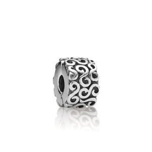 Pandora Swirl Clip Charm